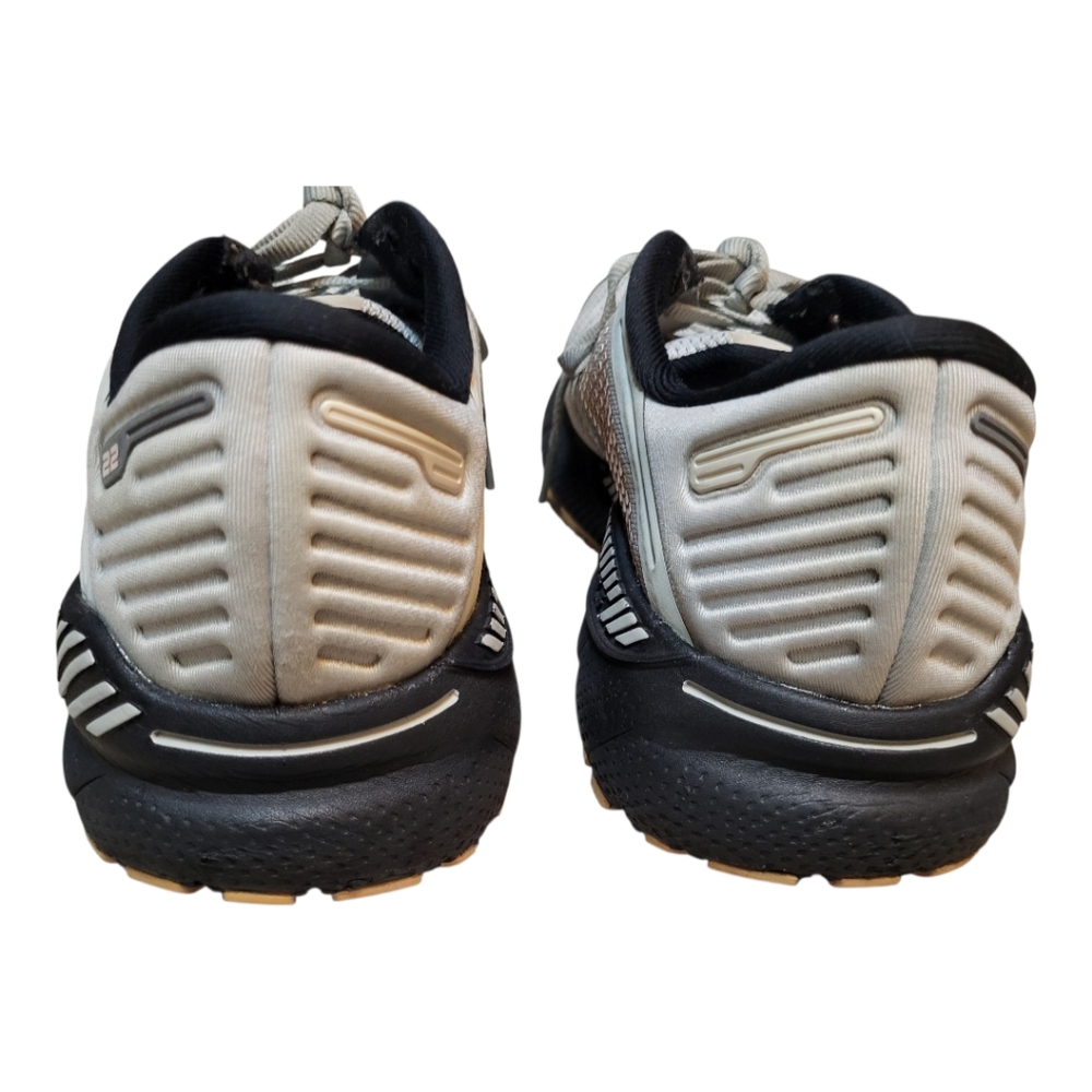 Brooks Women's Adrenaline GTS 22 Gray/Rose/Black Running Shoes- Size 9.5M - Picture 4 of 9